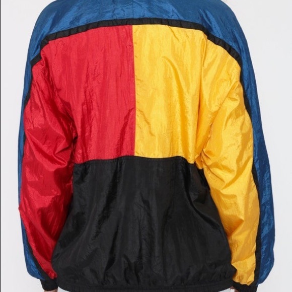 Catalina Retro Gorpcore Color Block Windbreaker Jacket - Picture 2 of 14